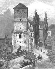 'Entrance of the Imperial Castle, Nuremberg; From Alsace to the Hartz 1875. Creator: Unknown