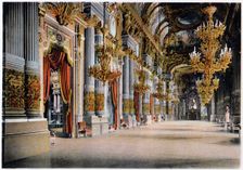 Entrance of the Palais Garnier, Paris, c1900