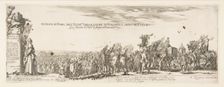 Entrance of the Polish Legation into Rome, 1633. Creator: Stefano della Bella