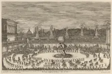 Entrance of the Prince of Tuscany, 1661. Creator: Stefano della Bella