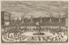 Entrance of the Prince of Tuscany, 1661. Creator: Stefano della Bella