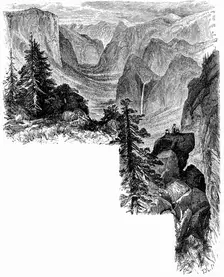 Entrance of Yosemite Valley, California, USA, c1875