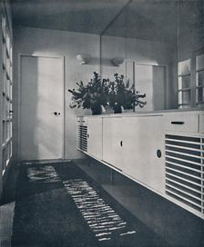 Entrance lobby at Shrubs Wood, Chalfont St. Giles 1936