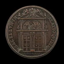 Entrance Portal of the Cappella Paolina [reverse], 1619. Creator: Giacomo Antonio Moro