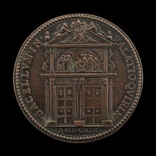 Entrance Portal of the Cappella Paolina [reverse], 1619. Creator: Giacomo Antonio Moro