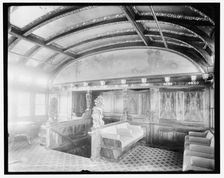 Entrance to convention hall, Str. City of Cleveland, Detroit & Cleveland Navigation Co., (1908?). Creator: Unknown