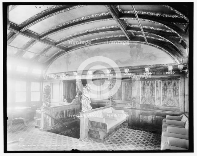 Entrance to convention hall, Str. City of Cleveland, Detroit & Cleveland Navigation Co., (1908?). Creator: Unknown.