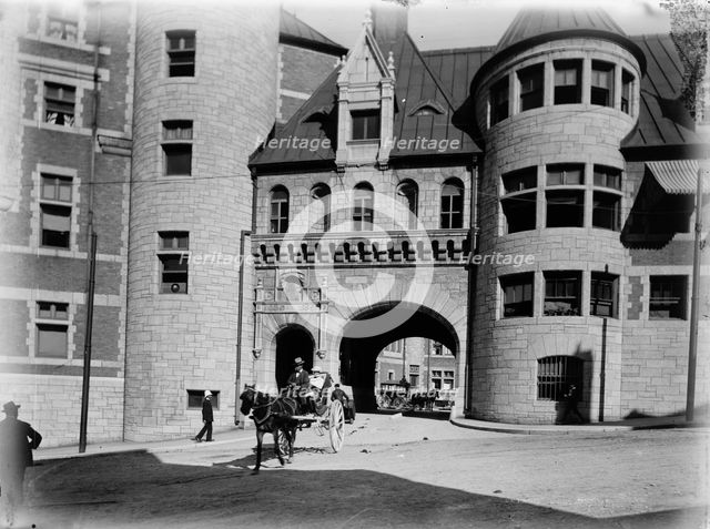 Entrance to Chateau Frontenac, Quebec, between 1880 and 1901. Creator: Unknown.