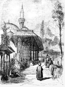 Entrance to a Turkish Mosque 1854. Creator: Unknown