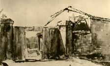 Entrance to a Farmyard mid 18th century, (1928). Artist: Giovanni Battista Tiepolo