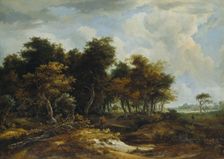 Entrance to a Forest, c1663-1665. Creator: Meindert Hobbema