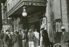 Entrance to a movie house, Beale Street, Memphis, Tennessee, October 1939. Creators: Farm Security Administration, Marion Post Wolcott