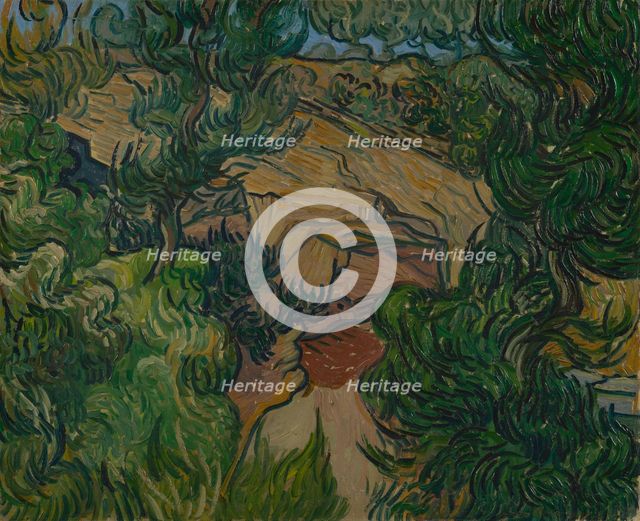 Entrance to a Quarry, 1889. Creator: Gogh, Vincent, van (1853-1890).