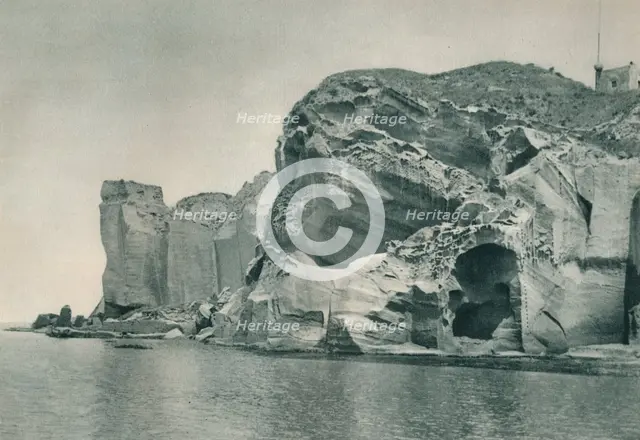 Entrance to a sulphur spring, Ischia, Italy, 1927. Artist: Eugen Poppel.
