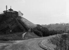 Entrance to aquatic gardens, Forest Park, Springfield, Mass., c.between 1910 and 1920. Creator: Unknown