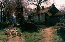 Entrance To Gleneagles, 1878. Creator: David Farquharson