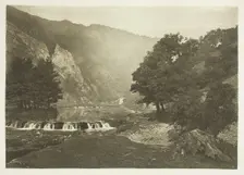 Entrance to Dove Dale, Derbyshire, 1880s. Creator: Peter Henry Emerson