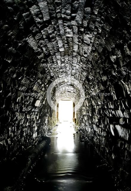 Entrance to Haggs Mine, Nentsberry, Cumbria, c2012. Artist: Alun Bull.