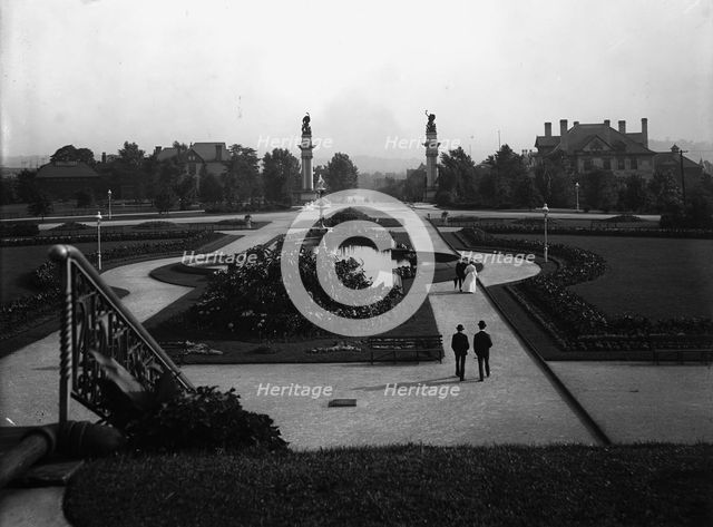 Entrance to Highland Park, Pittsburg, Pa., c1905. Creator: Unknown.