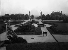Entrance to Highland Park, Pittsburg, Pa., c1905. Creator: Unknown