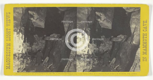 Entrance to "Long Route", 1866. Creator: Charles Waldack.