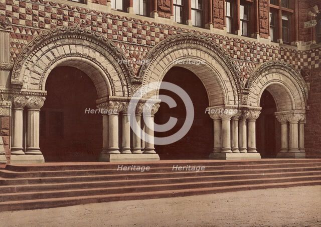 Entrance to Law School, Harvard University, c1900. Creator: Unknown.