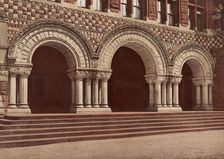 Entrance to Law School, Harvard University, c1900. Creator: Unknown