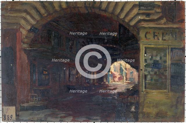Entrance to Saint-Honore cloisters, rue des Bons-Enfants, 1906. Creator: Victor Marec.