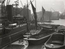 Entrance to St Katharine's Dock, London, c1925
