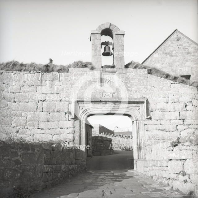 Entrance to Star Castle, Scilly Isles, c1955.  Creator: Arthur Charles Kirby Ware.