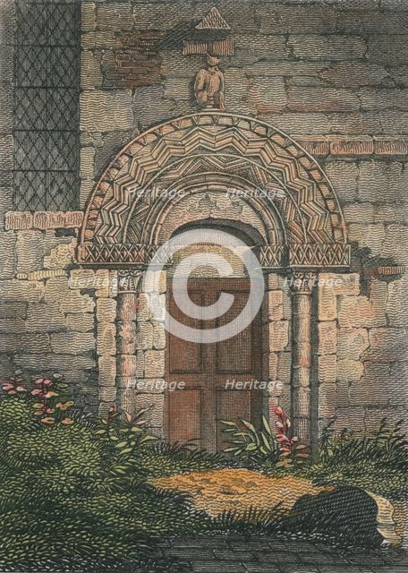 'Entrance to Patricksbourne Church', 1817. Creator: Unknown.