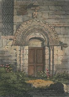 Entrance to Patricksbourne Church 1817. Creator: Unknown