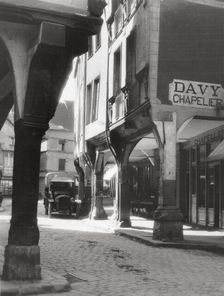 Entrance to the market place, Dinan, Brittany, France, 20th century