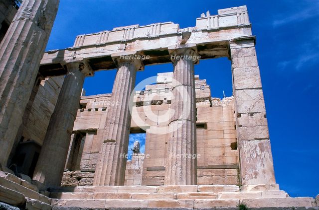 Entrance to the Acropolis, Athens, 5th century BC. Artist: Unknown