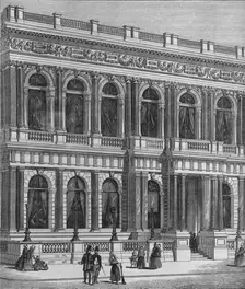 Entrance to the Carlton Club, Westminster, London, c1875 (1878)