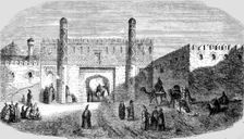 Entrance to the City of Tabreez, Persia 1854. Creator: Unknown