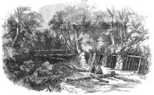 Entrance to the Coal-Mine of Heraclea, on the Black Sea, 1854. Creator: Unknown