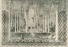 Entrance to the Court of the Lions 19th century, (1907). Creator: Unknown