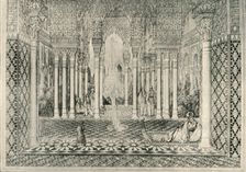 Entrance to the Court of the Lions 19th century, (1907). Creator: Unknown