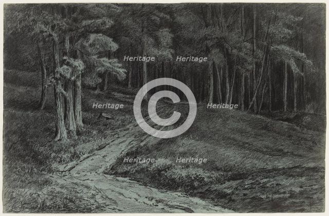 Entrance to the Forest near Kelheim, 1871. Creator: Carel Nicolaas Storm.