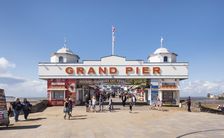 Entrance to the Grand Pier, Marine Parade, Weston-Super-Mare, North Somerset, c2010s Creator: Steven Baker