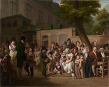 Entrance to the Jardin Turc, 1812. Creator: Louis Leopold Boilly
