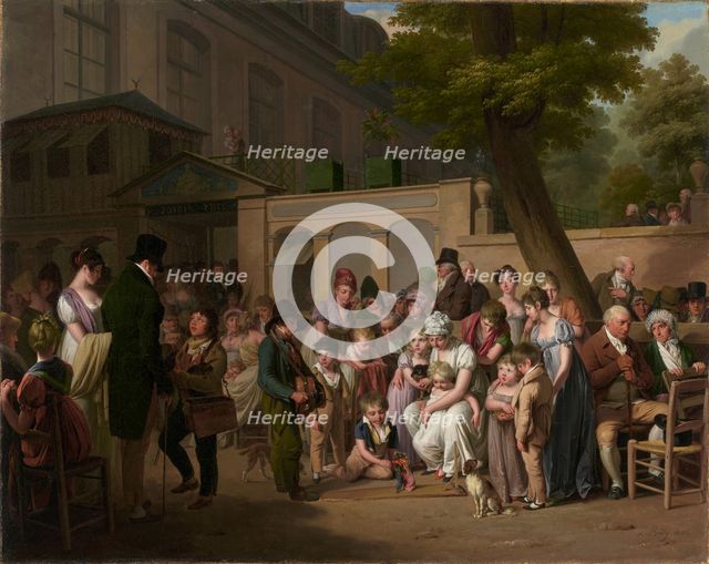 Entrance to the Jardin Turc, 1812. Creator: Louis Leopold Boilly.