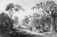 Entrance to the Keree Pass 1845. Creator: Unknown