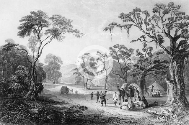 'Entrance to the Keree Pass', 1845. Creator: Unknown.