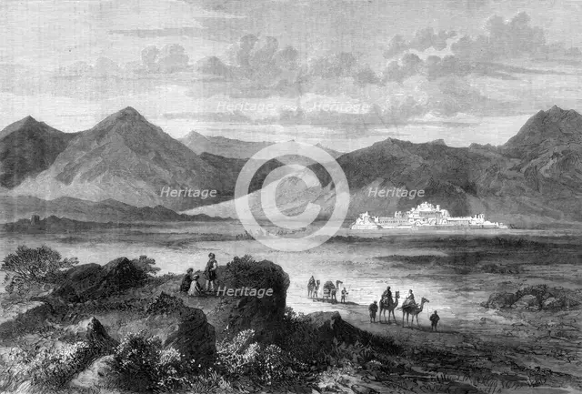 Entrance to the Khyber Pass and Fort of Jamrood, Afghanistan, 1878. Artist: Unknown