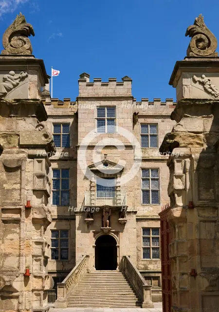 Entrance to the Little Castle, Bolsover Castle, Derbyshire, 2008. Artist: Historic England Staff Photographer.