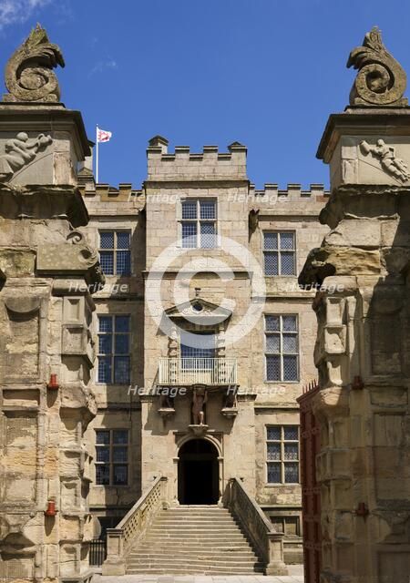 Entrance to the Little Castle, Bolsover Castle, Derbyshire, 2008. Artist: Historic England Staff Photographer.