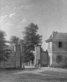 Entrance to the Park at Saint-Cloud, c. 1802. Creator: Jean-Victor Bertin