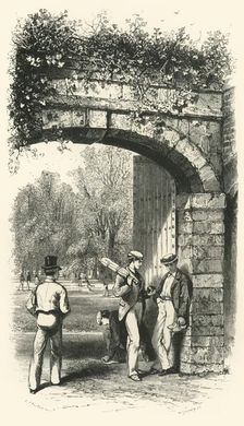 Entrance to the Playing Fields c1870